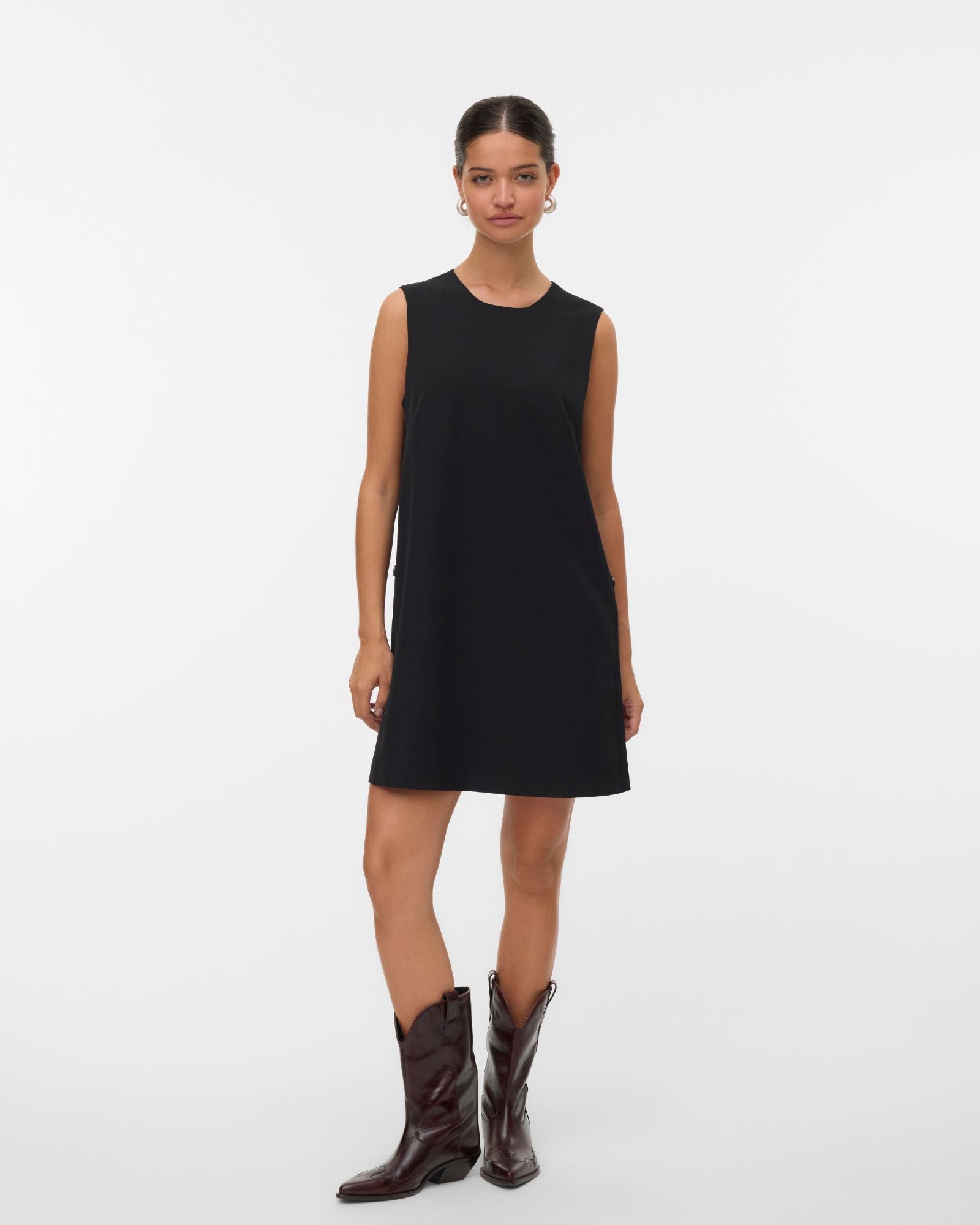 VMFAME BUTTONED MINI DRESS